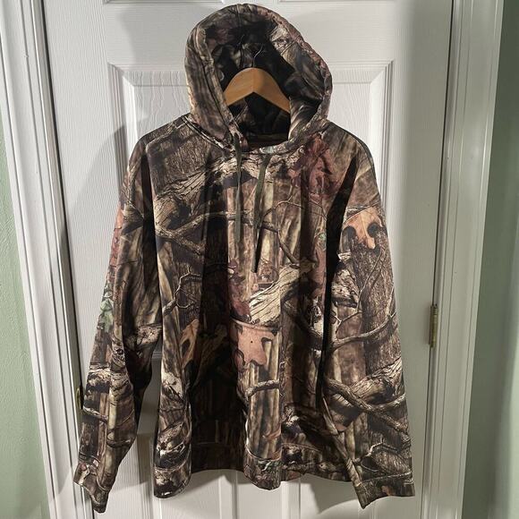 Redhead Nature Graphic Hooded Men’s Jacket Breakup Infinity Sz 2XL - Picture 11 of 12